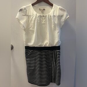 Girls’ Size 16 SPEECHLESS Black and White Dress